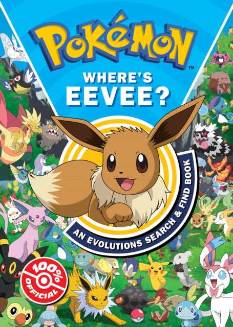 9780008616748-Pokemon Where's Eevee? An Evolutions Search and Find Book