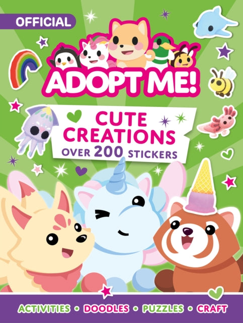 9780008647025-Adopt Me! Cute Creations Sticker Book