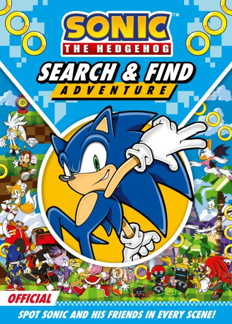 9780008720940, Sonic the Hedgehog Search & Find Adventure