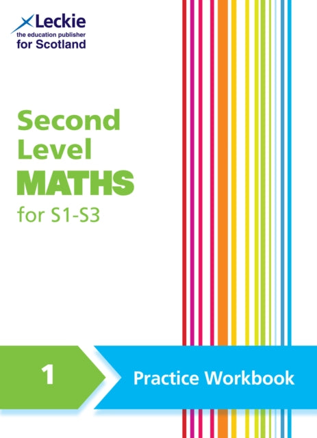 9780008741334-Second Level Maths Practice Workbook 1 for S1 - S3