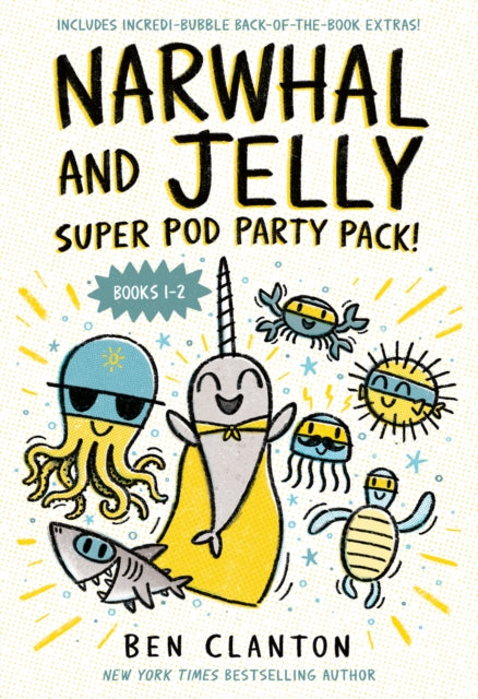 9780008768751, Narwhal and Jelly: Super Pod Party Pack!