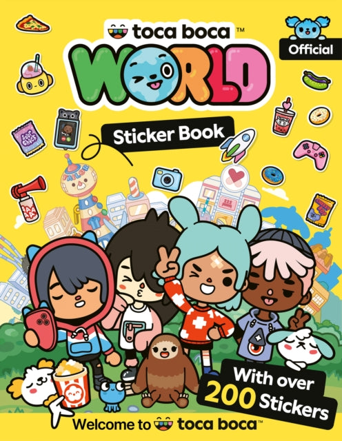 9780008786441, Toca Boca Sticker Book: Welcome To Toca Boca!