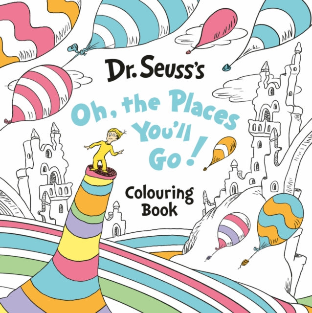 9780008815219, Oh, The Places You'll Go! Colouring Book
