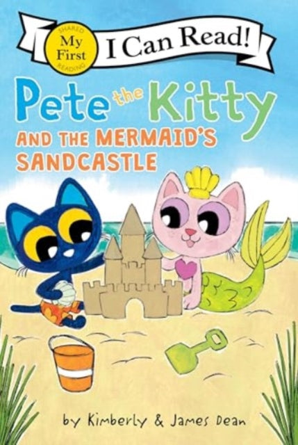9780063096103-Pete the Kitty and the Mermaid's Sandcastle