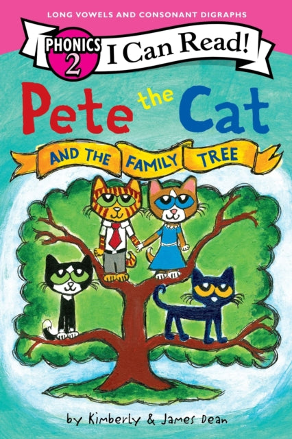 9780063350496, Pete the Cat and the Family Tree (I Can Read Phonics)