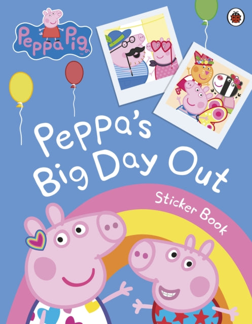 9780241543436-Peppa Pig: Peppa's Big Day Out Sticker Scenes Book
