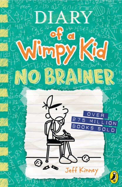 9780241583135-Diary of a Wimpy Kid: No Brainer (Book 18)