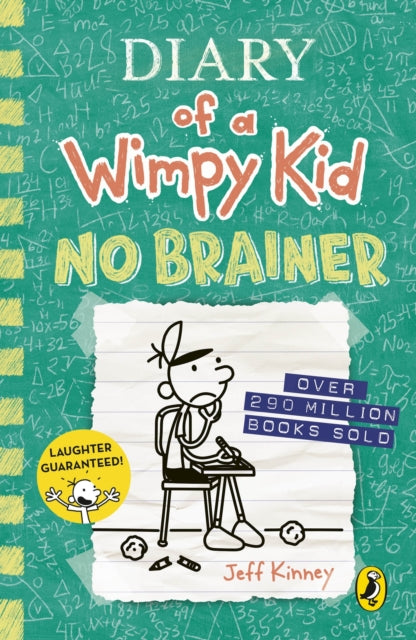 9780241583159-Diary of a Wimpy Kid: No Brainer (Book 18)