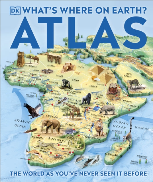 9780241648735-What's Where on Earth? Atlas : The World as You've Never Seen It Before!
