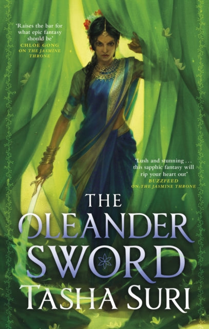 9780356515656-The Oleander Sword : sequel to the World Fantasy Award-winning sapphic fantasy The Jasmine Throne