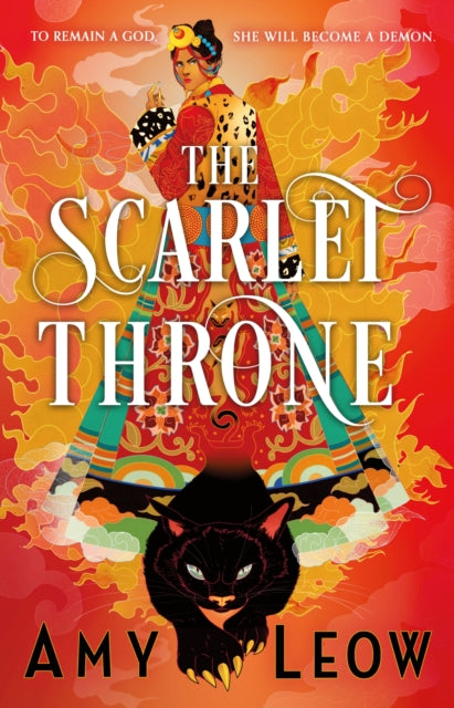 9780356523491-The Scarlet Throne : A thrilling and morally grey villain fantasy debut, influenced by Nepali 'living goddess' traditions