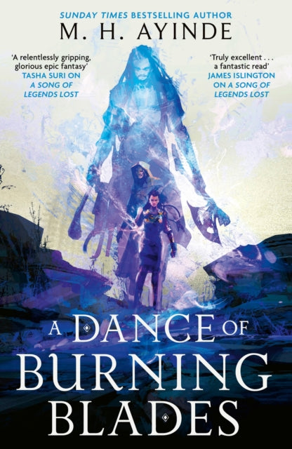 9780356525334, A Dance of Burning Blades : The Invoker Trilogy, Book Two