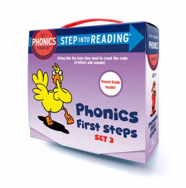 9780375825811-Step into Reading Set 3 Phonics First Steps Box Set : Includes 8 easy-to-decode books and Parent Guide