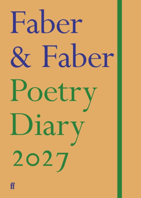 9780571403530, Faber Poetry Diary 2027
