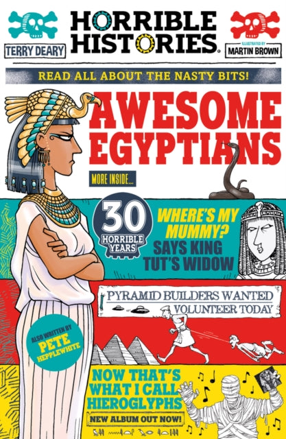 9780702322914-Awesome Egyptians (newspaper edition)