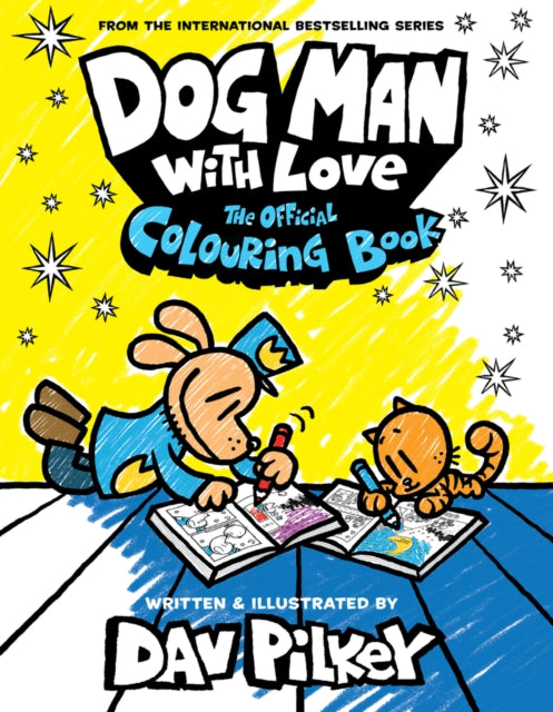 9780702330148-Dog Man With Love: The Official Colouring Book