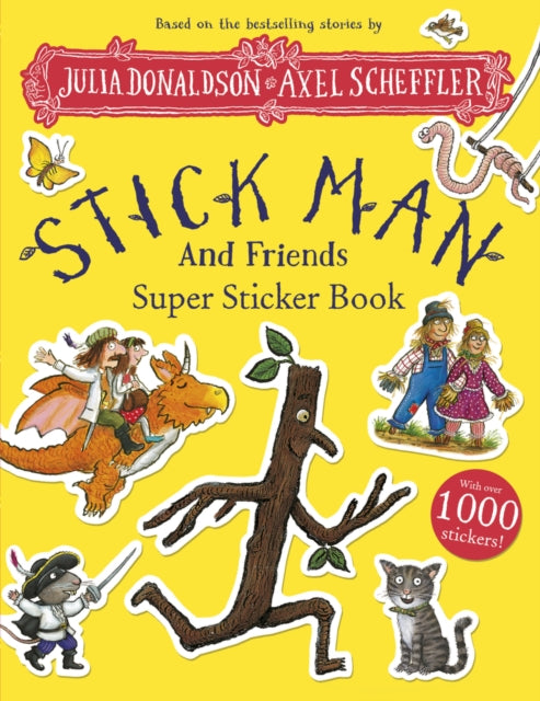 9780702331237-Stick Man and Friends Super Sticker Book