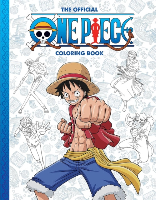 9780702340567, One Piece: Official Colouring Book