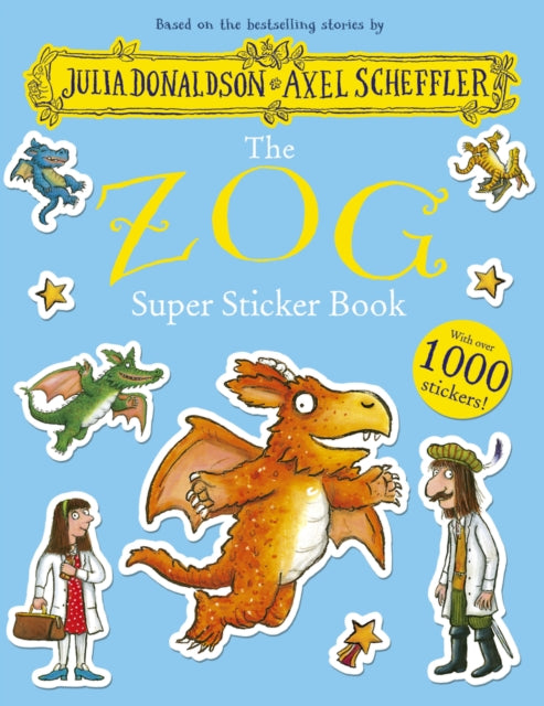 9780702344893, The Zog Super Sticker Book