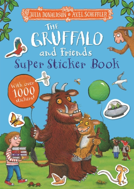 9781035001514-The Gruffalo and Friends Super Sticker Book