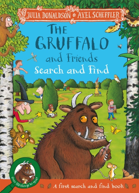9781035033270-The Gruffalo and Friends Search and Find : With 17 super scenes and over 120 things to spot!