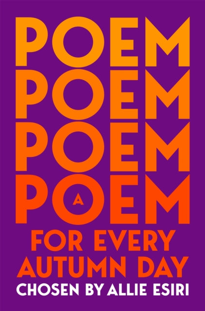9781035044733, A Poem for Every Autumn Day