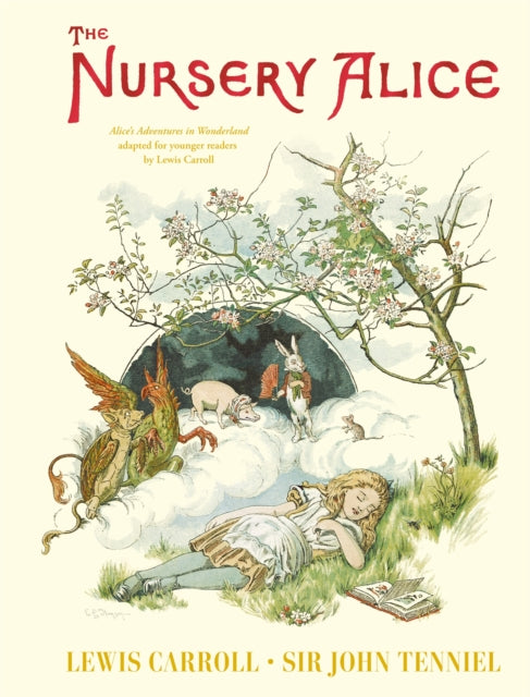 9781035050499-The Nursery Alice : Alice's Adventures in Wonderland adapted for younger readers by Lewis Carroll