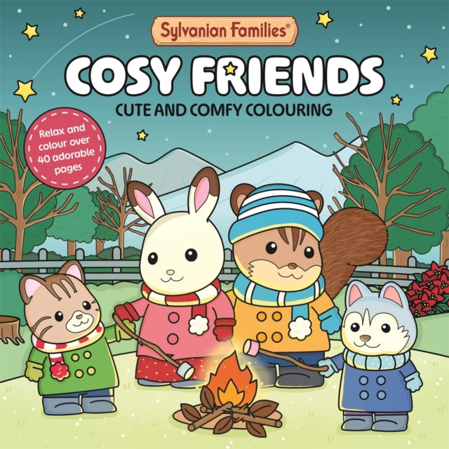 9781035080366, Sylvanian Families Cosy Friends : Cute and Comfy Colouring for All Ages