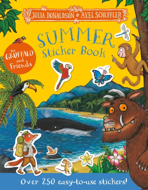 9781035082179, The Gruffalo and Friends: Summer Sticker Book : Over 250 easy-to-use stickers!