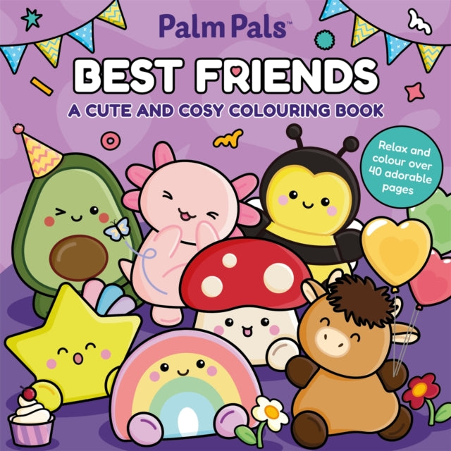 9781037407413, Palm Pals Best Friends: A Cute and Cosy Colouring Book