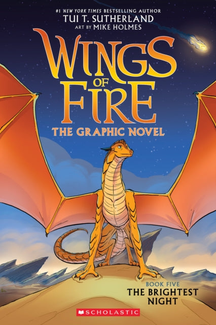 9781338730852-The Brightest Night (Wings of Fire Graphic Novel 5)