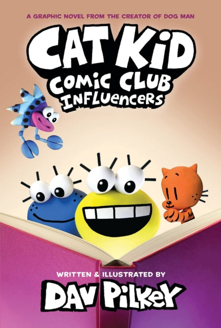 9781338896398-Cat Kid Comic Club 5: Influencers: from the creator of Dog Man