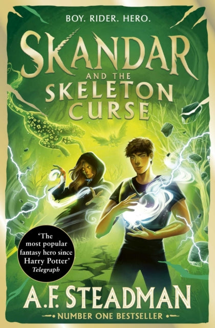 9781398561373, Skandar and the Skeleton Curse : GO ALL IN for the National Year of Reading with the penultimate book in the biggest fantasy adventure series since Harry Potter Volume 4
