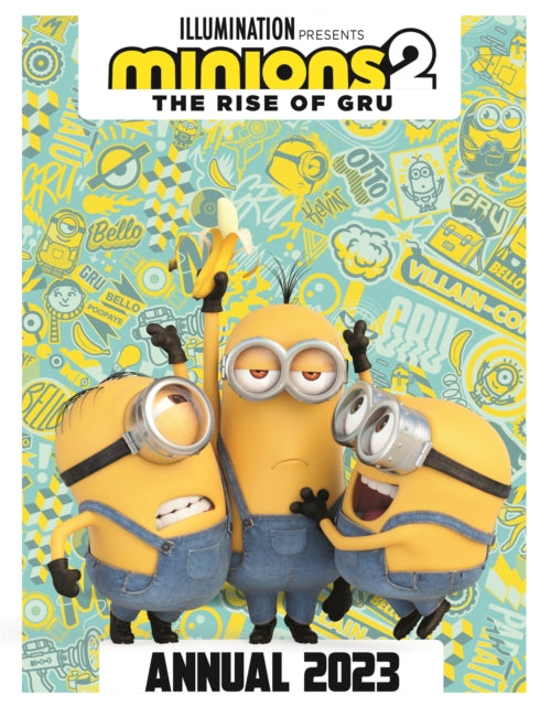 9781408361030-Minions 2: The Rise of Gru Official Annual 2023