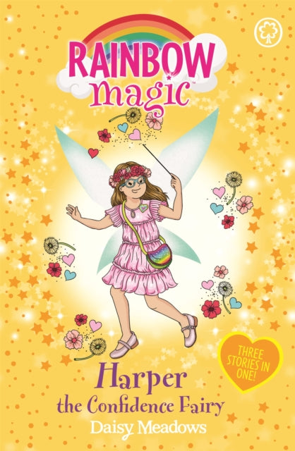 9781408367094-Rainbow Magic: Harper the Confidence Fairy : Three Stories in One!