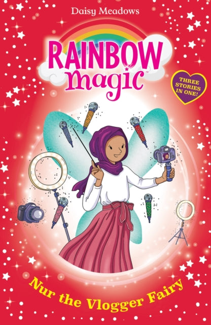9781408369401-Rainbow Magic: Nur the Vlogger Fairy