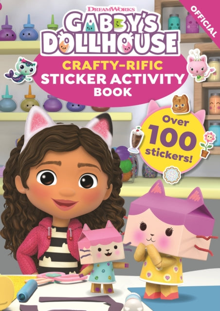 9781408371770-DreamWorks Gabby's Dollhouse: Crafty-Rific Sticker Activity Book