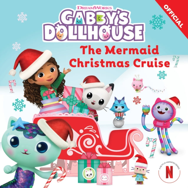 9781408375921, DreamWorks Gabby's Dollhouse: The Mermaid Christmas Cruise