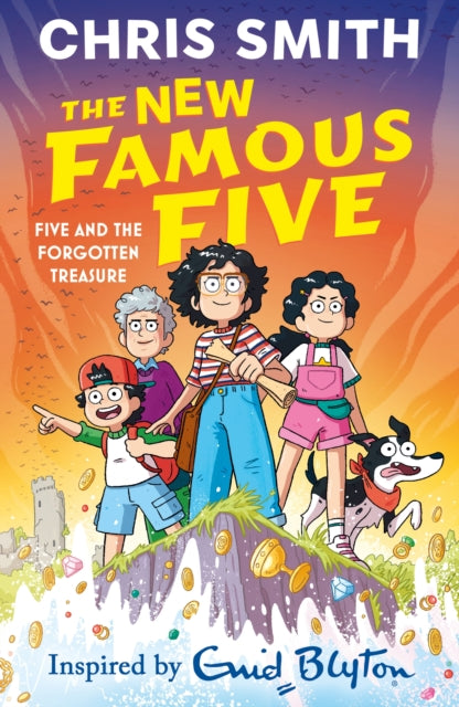 9781444978728-The New Famous Five: Five and the Forgotten Treasure : Book One in the thrilling new adventure series by Chris Smith, inspired by Enid Blyton