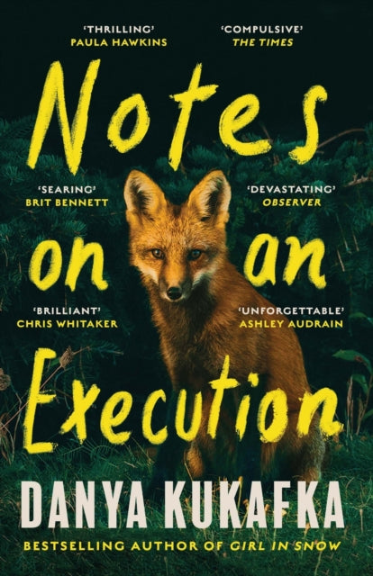 9781474625975-Notes on an Execution : The bestselling thriller that everyone is talking about