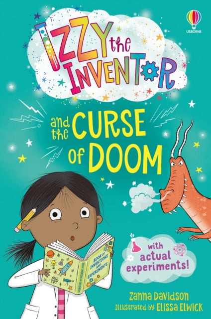 9781474999786-Izzy the Inventor and the Curse of Doom : A beginner reader book for children.