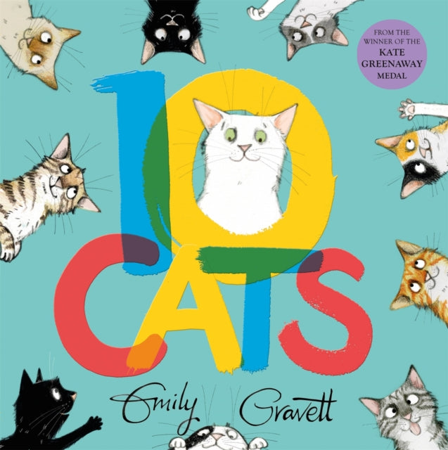 9781509857371-10 Cats : A chaotic colourful counting book