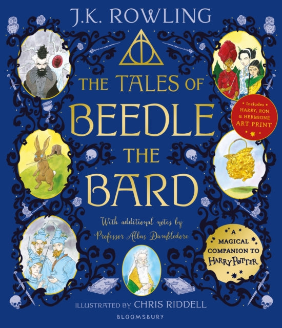9781526637895-The Tales of Beedle the Bard - Illustrated Edition : A magical companion to the Harry Potter stories