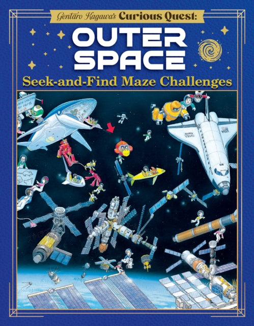 9781641244244, Gentaro Kagawa's Curious Quest: Outer Space : Seek-and-Find Maze Challenges