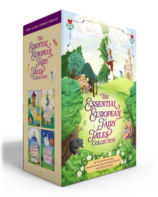 9781665975384, The Essential European Fairy Tales Collection (Boxed Set) : Grimms' Fairy Tales; Joseph Jacobs's English Fairy Tales; Hans Christian Andersen's Fairy Tales; Charles Perrault's Tales of Mother Goose