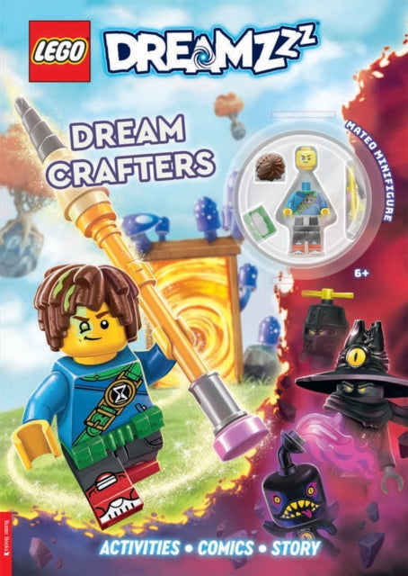 9781780559568-LEGOr DREAMZzzT: Dream Crafters Activity Book  (with Mateo LEGOr minifigure)