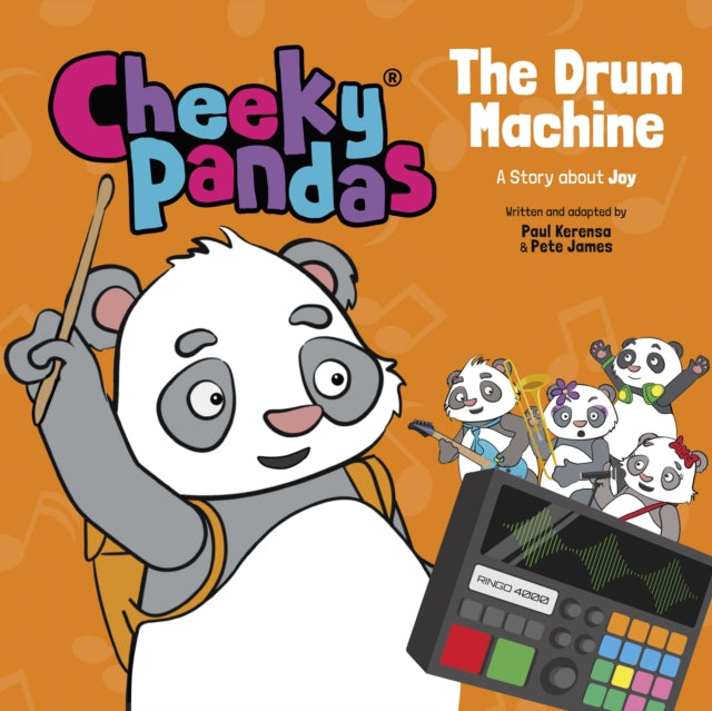 9781781284568-Cheeky Pandas: The Drum Machine : A Story about Joy