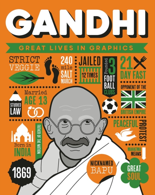9781787081758-Great Lives in Graphics: Gandhi
