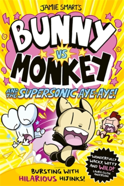9781788452434-Bunny vs Monkey and the Supersonic Aye-aye (a Phoenix Comic Book, from the million-selling Jamie Smart, Illustrator of the Year)