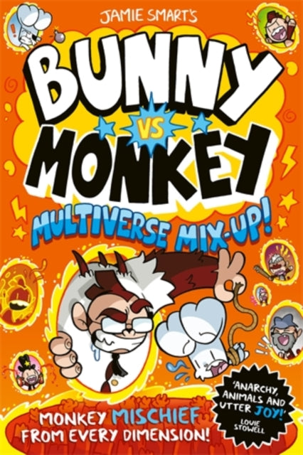 9781788452922-Bunny vs Monkey: Multiverse Mix-up! (a Phoenix Comic Book, from the million-selling Jamie Smart, Illustrator of the Year)